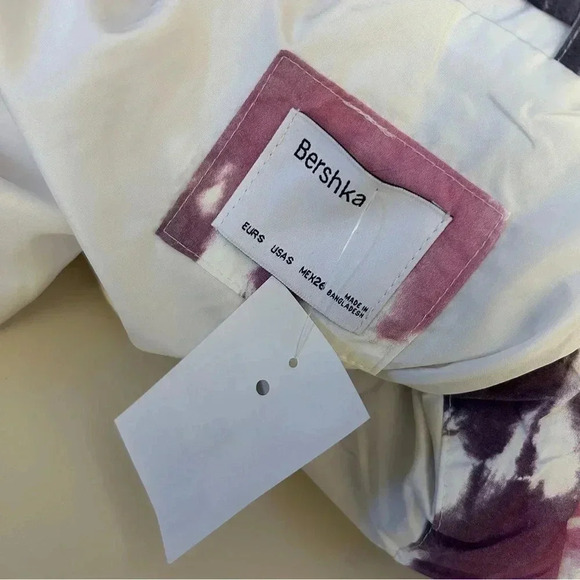 💕 Bershka tie  dye jacket S NWOT - Picture 10 of 14